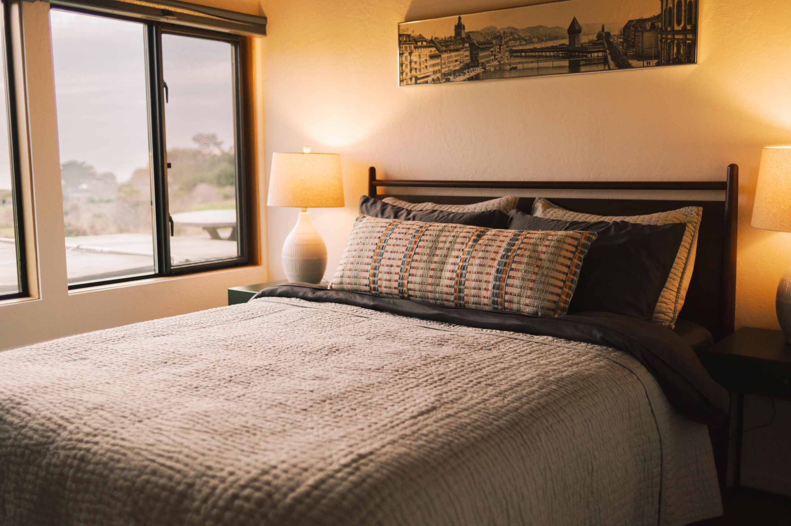 Article Queen bedroom at Sea Ranch California Beach House-46